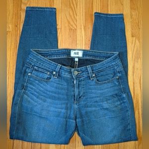 Paige Verdugo Crop Skinny Jeans Size 29